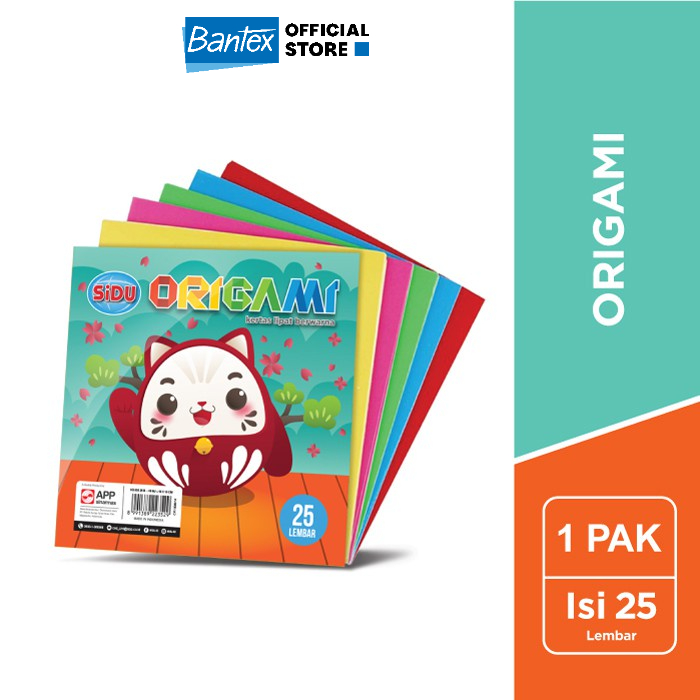 SiDU Kertas Origami Isi 25 / 100 Lembar SDU KS