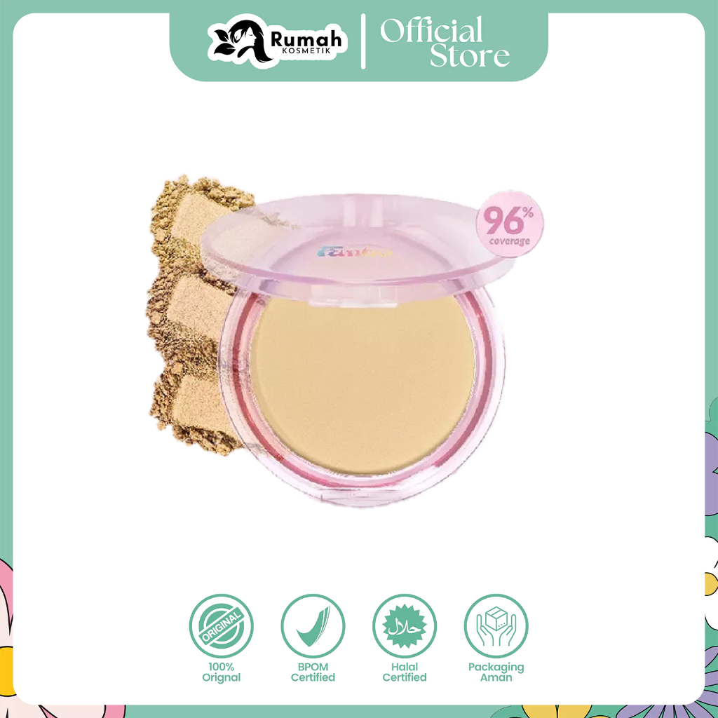 Jual Fanbo Bye Bye Shine Powder Foundation | Shopee Indonesia