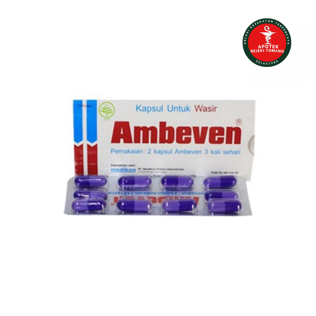 Ambeven 10 Kapsul Mengobati Wasie dan Ambeyen