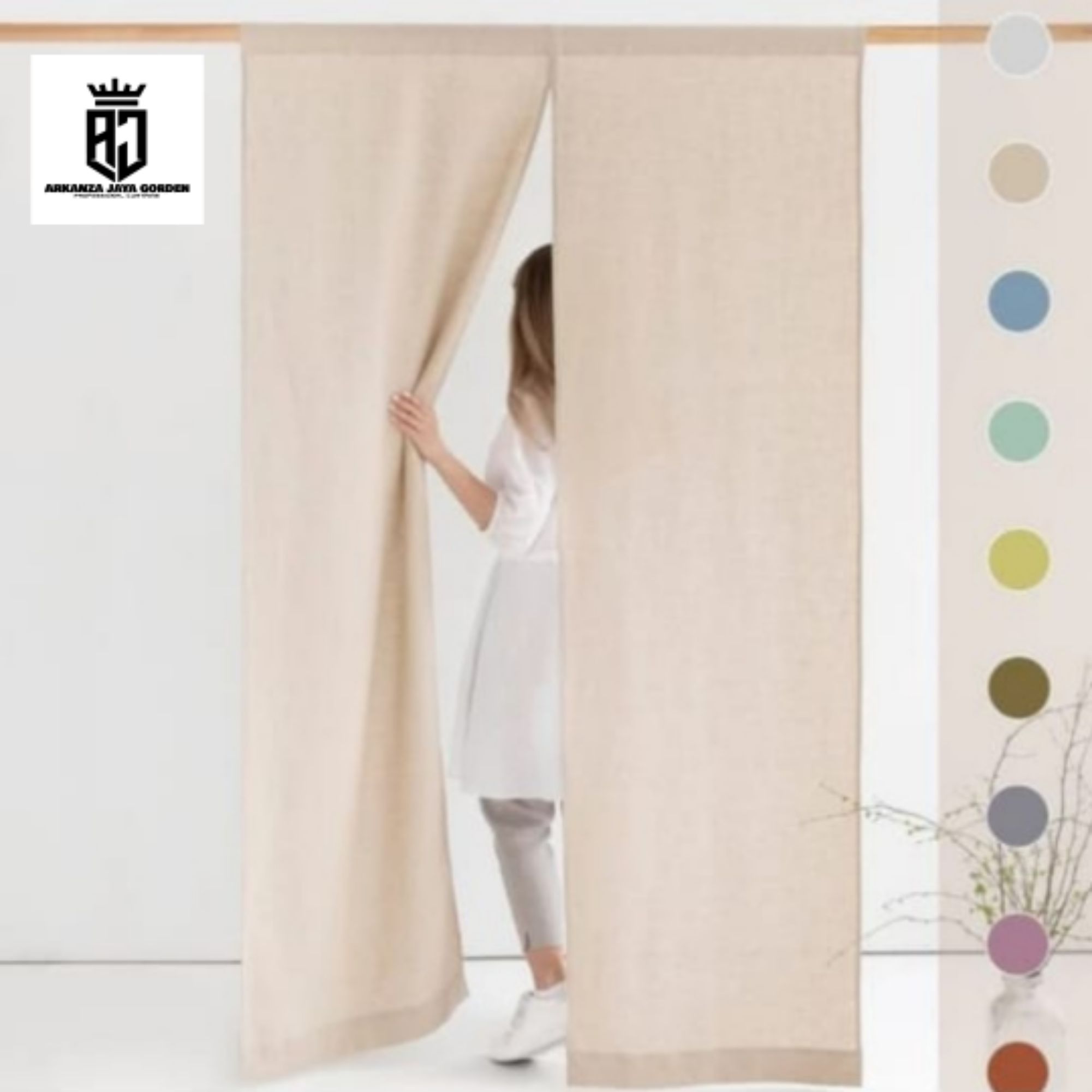 Gorden Blackout Cream L160 x T250 foto 3