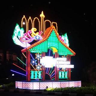 Jual Lampu Hati-Hati 30 cm di Surabaya
