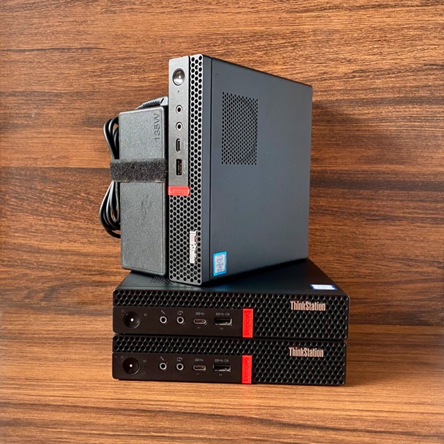 Lenovo M710q Core i3-7100T 8GB 5台 Lenovo M710q ThinkCentre Core i3 8gb 128gb Sdd Win 10 Pro