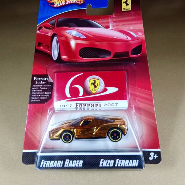 Jual Hot Wheels ENZO FERRARI GOLD, Special Edition 60th Jual Hot Wheels ENZO FERRARI GOLD, Special Edition 60th