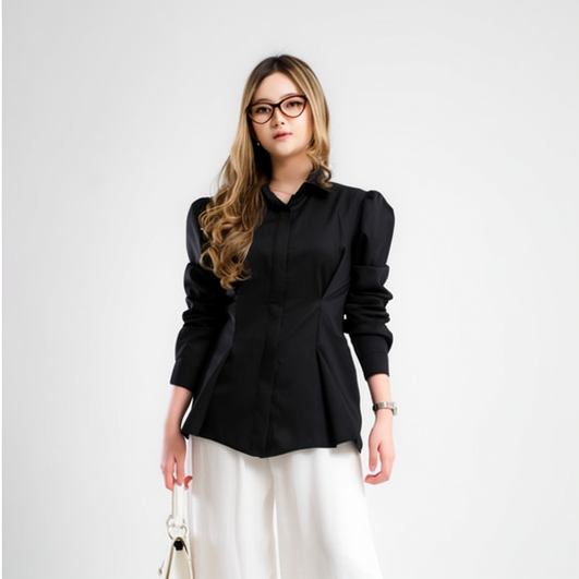Calia Top Wanita Premium Anti Lecet Fit Body foto 3