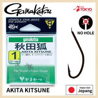 Mata Kail Pancing Gamakatsu AKITA KITSUNE Original Japan Kecil