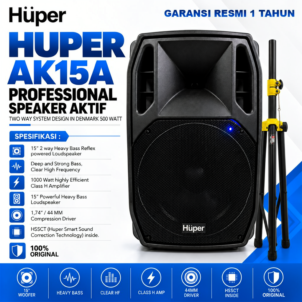 Jual Huper Harga Speaker 15 Inch Terlengkap & Harga Terbaru Oktober ...