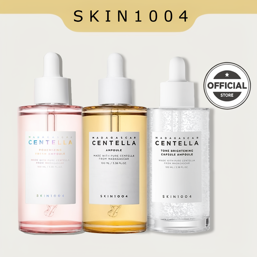 SKIN1004 Madagascar Centella Asiatica Ampoule Serum 100ml/Capsule Ampoule/Pink Salt Ampoule