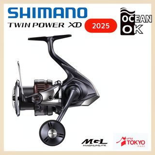 Reel Shimano TWIN POWER XD (2025)  C3000HG C3000XG 4000HG 4000XG 4000PG C5000XG  Original Japan