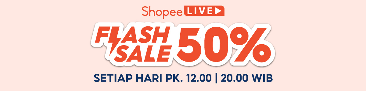 Belanja Di Shopee Live Voucher Kilat 50 Flash Sale S D 50 Tiap Hari