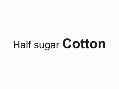 Half Sugar Cotton