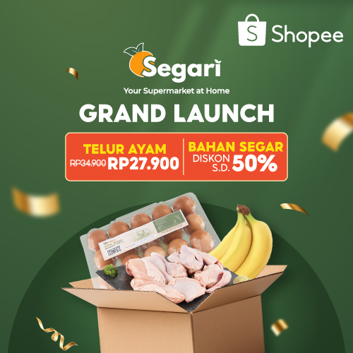 Segari: Sekarang Tersedia Di Shopee!