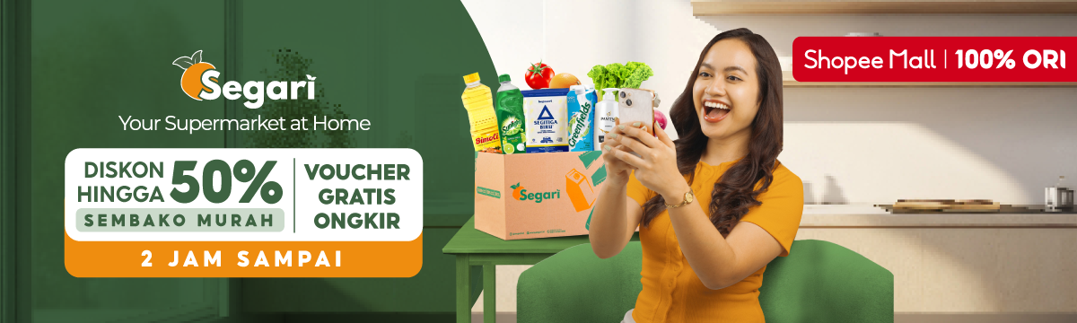Segari: Sekarang Tersedia Di Shopee!