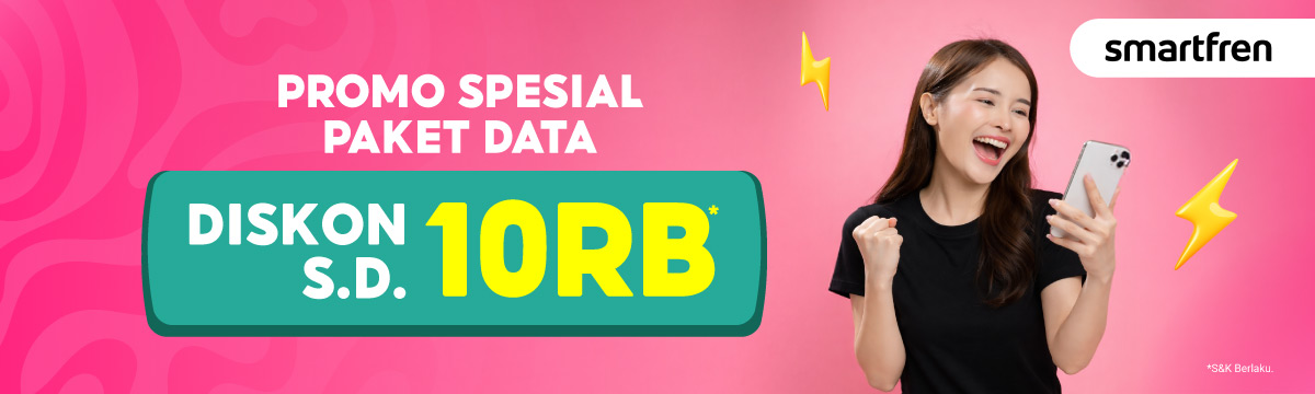 Promo Spesial Paket Data Diskon s.d 10RB
