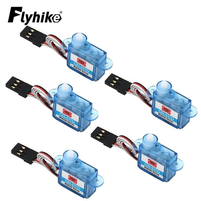 PES GH-S37D Micro Servo 3.7g – Ultra Léger Pour Avion RC, Hélicoptère, Voiture, Bateau
