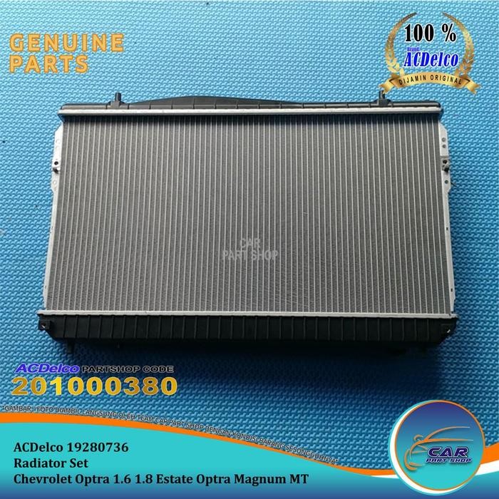 Jual Radiator Set Chevrolet Optra 1.6 1.8 1600 1800 Estate Optra Magnum ...
