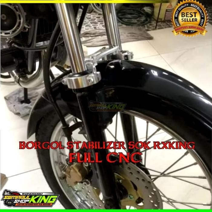 Jual Borgol Shock Depan Rx King Model Tk Pro Full Cnc Stabilizer Sok ...