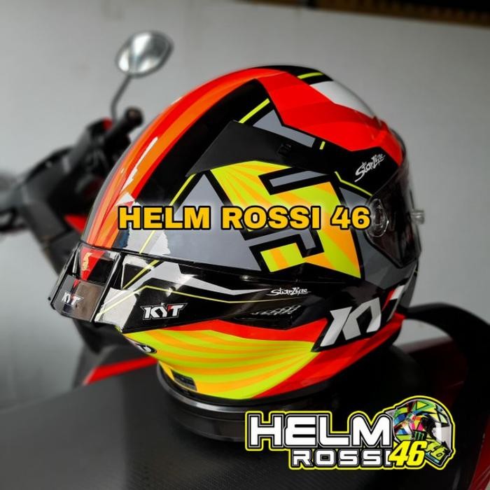 Jual [Expert] Spoiler KYT TT COURSE TTC 3D GPR Motif Jaume Masia ...
