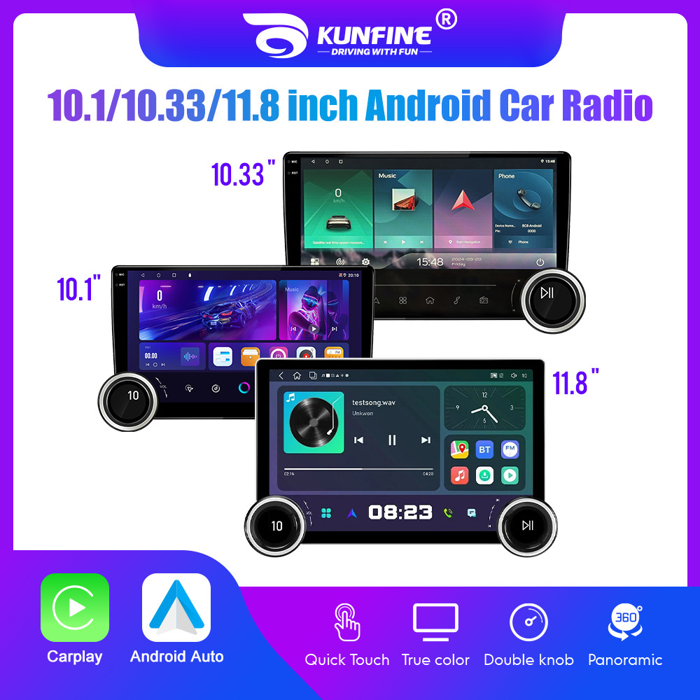 Jual 10.1/10.33/11.8Inch Diamond 2K Android 2Din Car Radio Multimedia ...