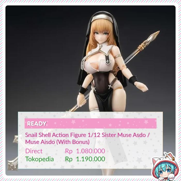 Jual Snail Shell Action Figure 1/12 Sister Muse Asdo / Muse Aisdo (With ...