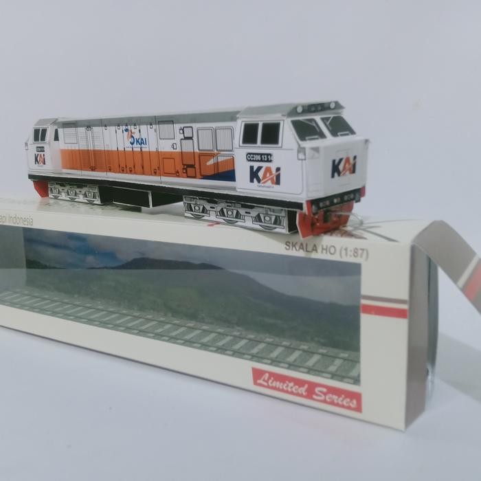 Jual Miniatur Kereta Api Indonesia Cc206 Logo Kai Baru Shopee Indonesia