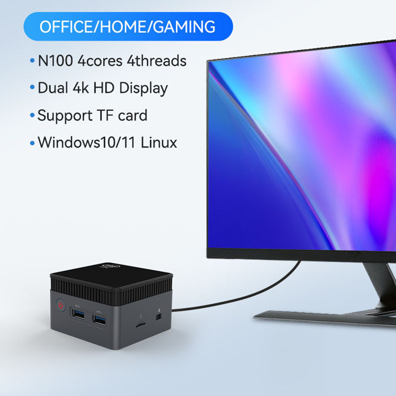 Jual Pocket Mini PC with Inter N100 12Gb DDR5 Support Windows10/11 ...