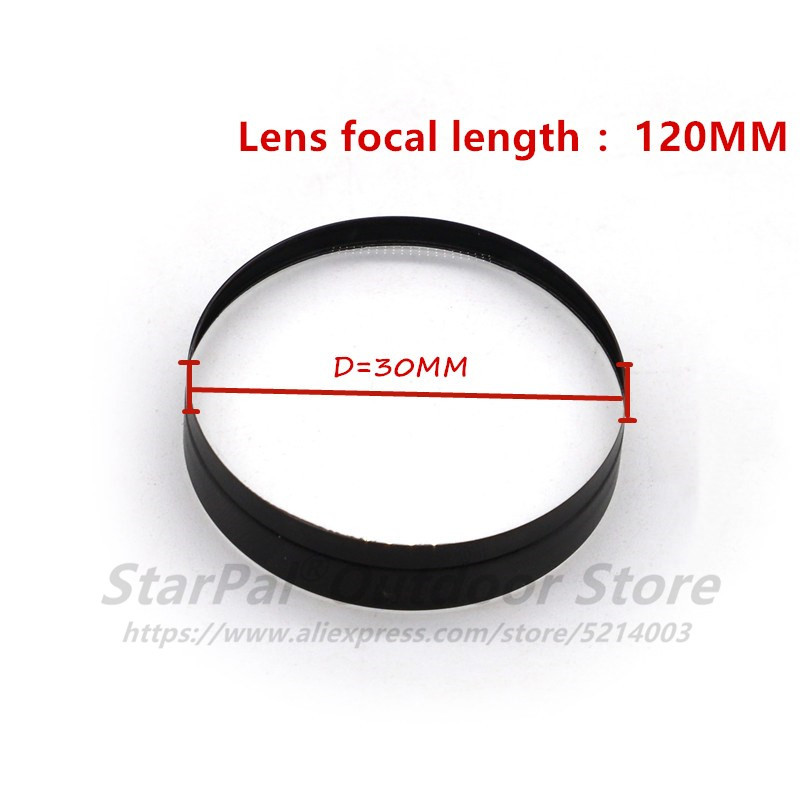 AR Coated Doublet Triplet Telescope Lens - 22mm Diameter