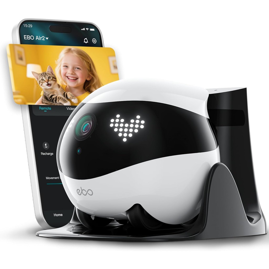 Jual Enabot EBO AIR 2 Companion Robot 2K Resolution with 32G SD Card ...