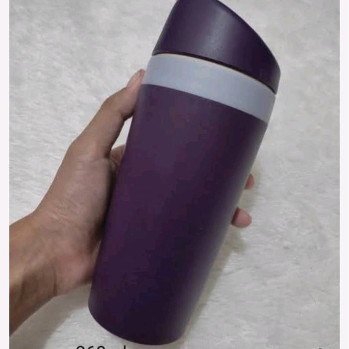 TASSE MUG ISOTHERME TUPPERWARE - NEUF - DANS SA BOITE - 400 ML - TURQUOISE