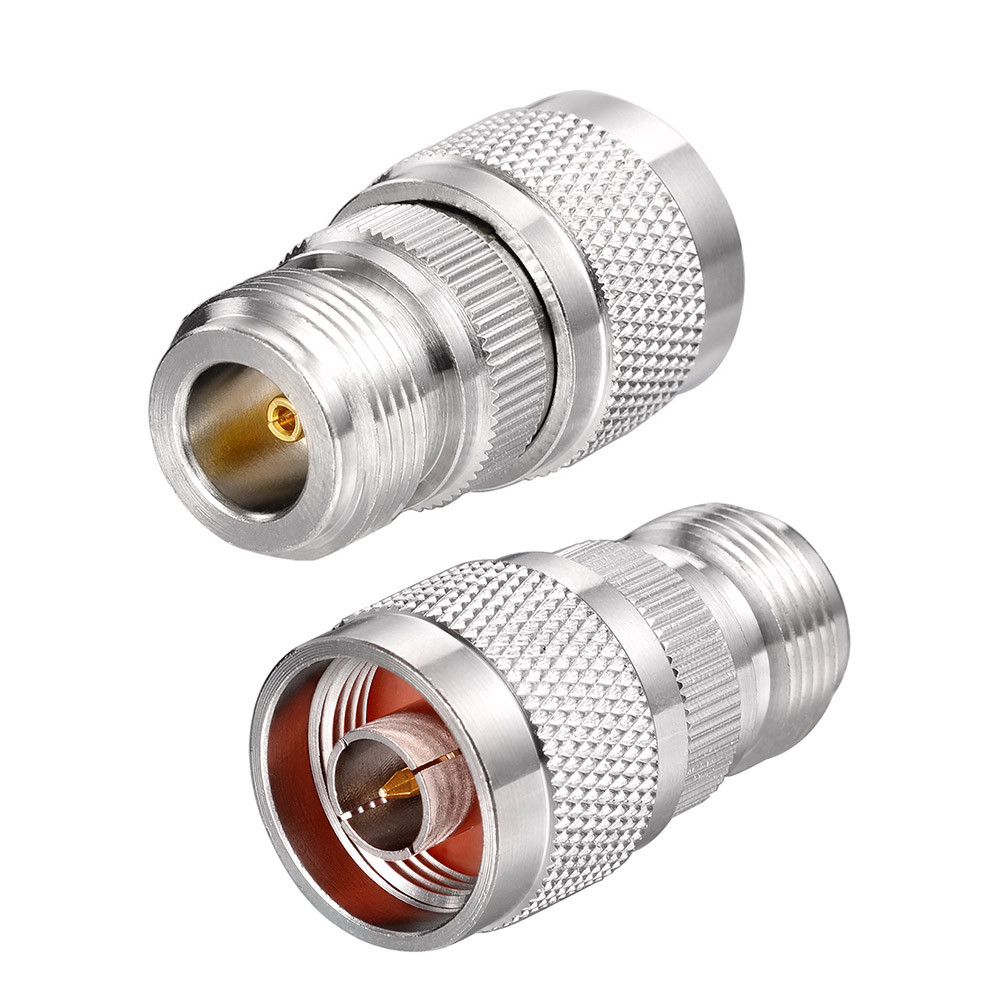 Jual Superbat N type Adapter N Male to Female Straight RF Coaxial ...