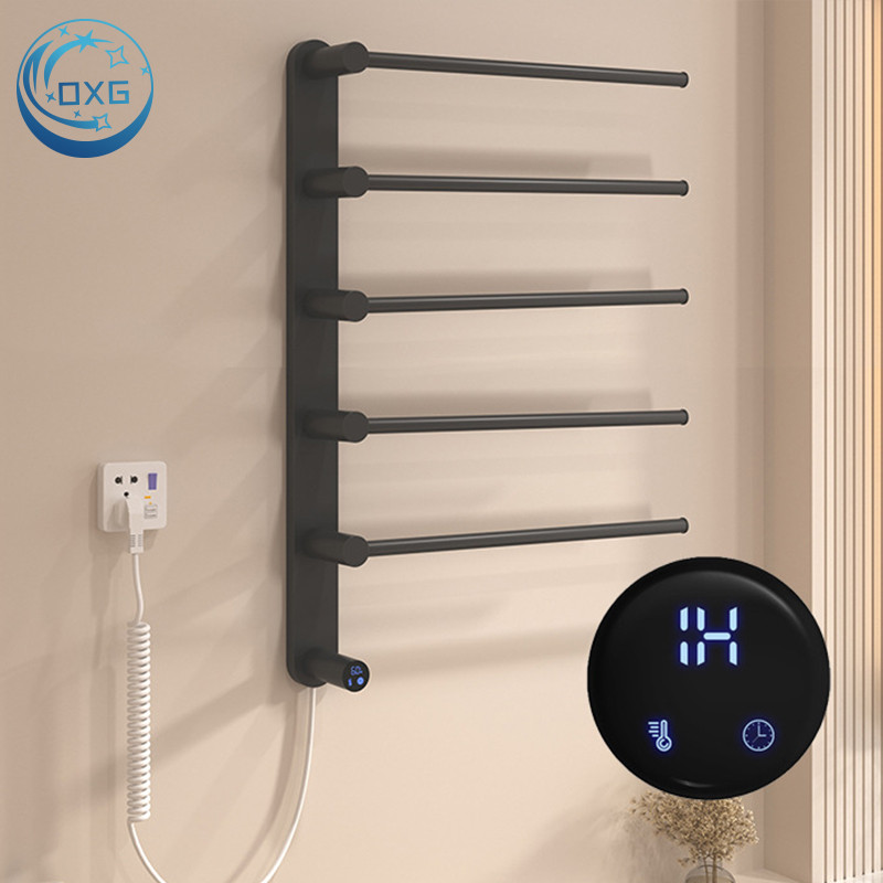 Jual OXG Thermostatic Electric Towel Rack Heating Towel Holder Suitable ...