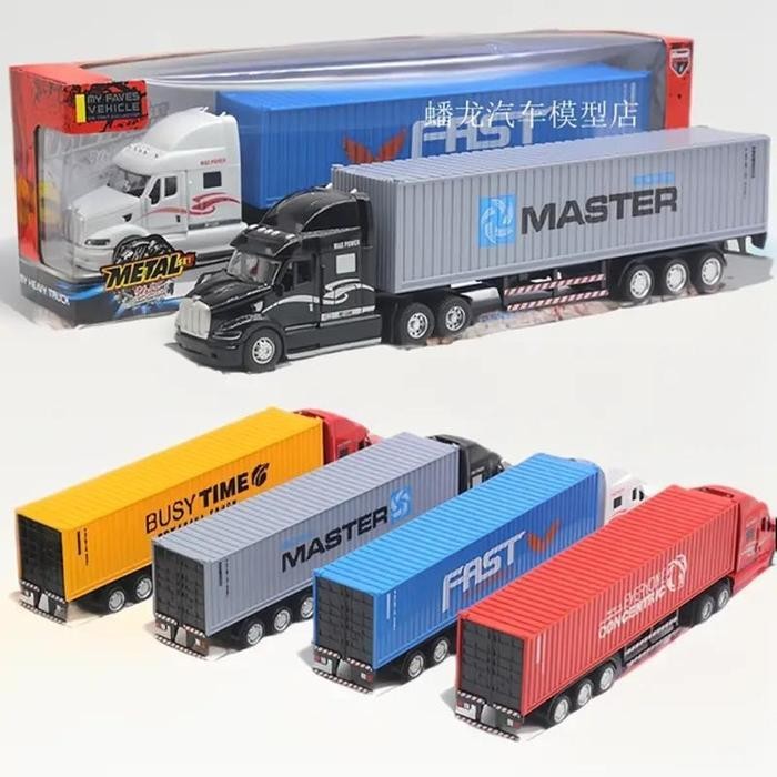 Jual Mainan Diecast TRUCK CONTAINER / Truk Kontainer / Truk Tangki ...