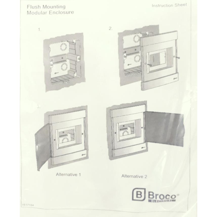 Jual BOX MCB BROCO 12 GROUP INBOW PANEL BOX LISTRIK 12 WAY BREAKER MCB ...