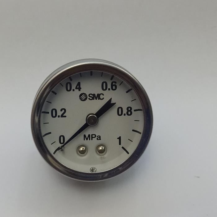 Jual Pressure Gauge Manometer Indicator Smc 1Mpa (10Bar/Kg) Drat 1/8 ...
