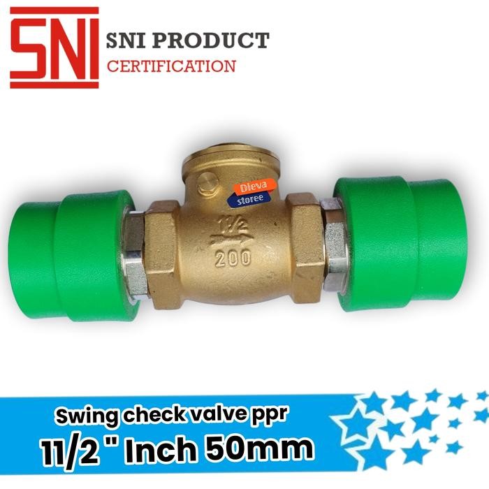 Jual Check Valve Brass PPR 11/2
