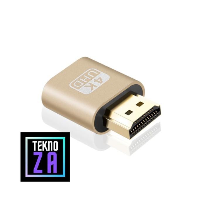 Jual Hdmi Displayport Dummy Plug Virtual Display Monitor 4K | Shopee ...
