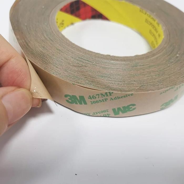 Jual 3M 467MP 200MP Adhesive Transfer Tape Clear 0.05mm Double-Sided ...