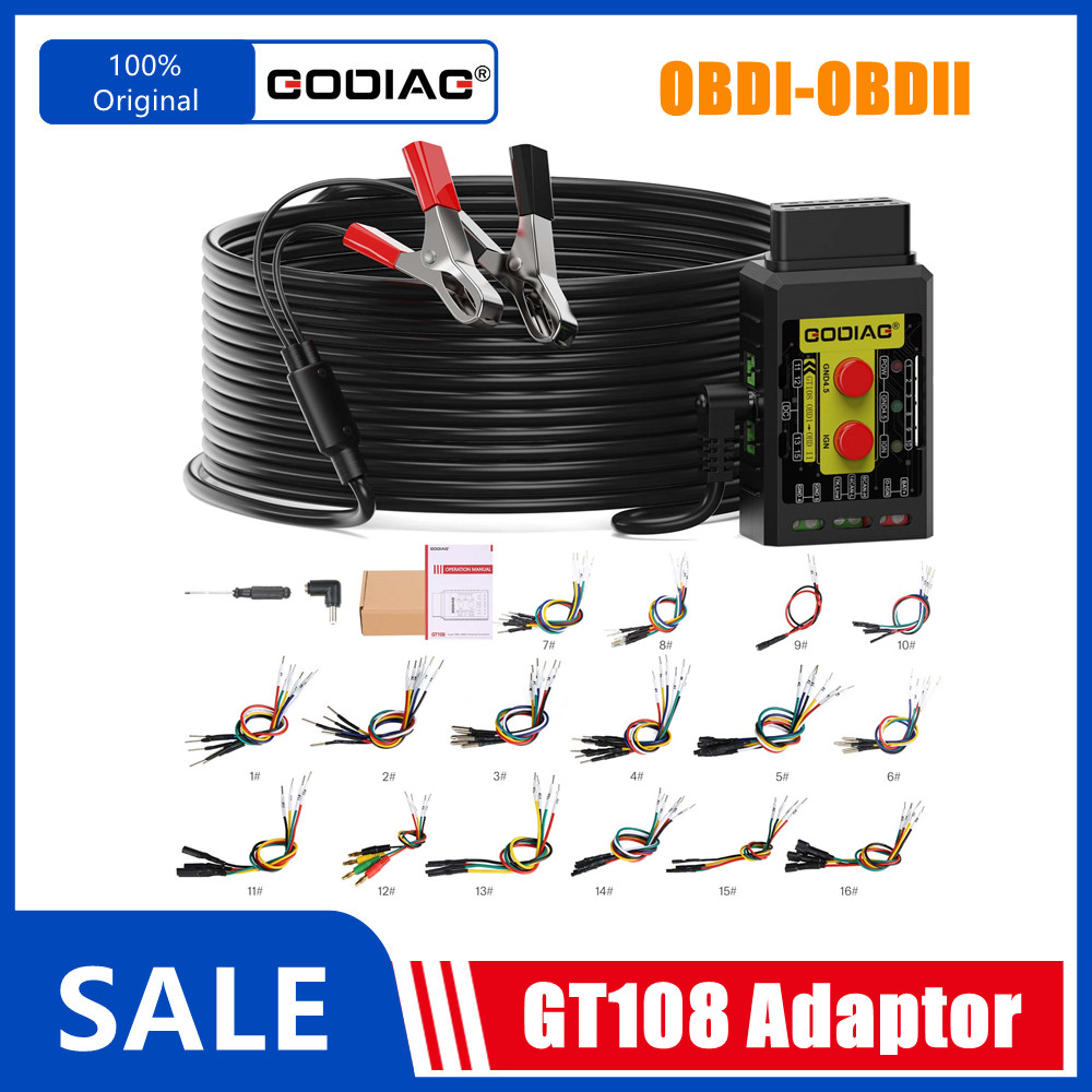Godiag GT108 Diagnostic Tool - Alat diagnose mobil profesional