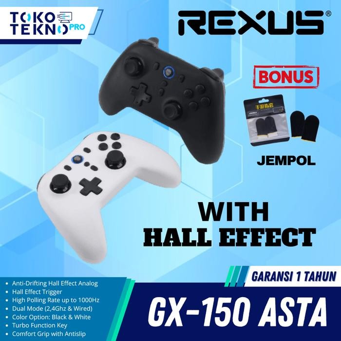 Jual [Expert] Rexus Asta GX150 / GX-150 Gaming Gamepad Joystick ...