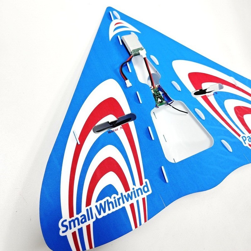 Jual Model Airplane Fixed Wing 35Cm Wingspan Magic Board Mini Remote ...