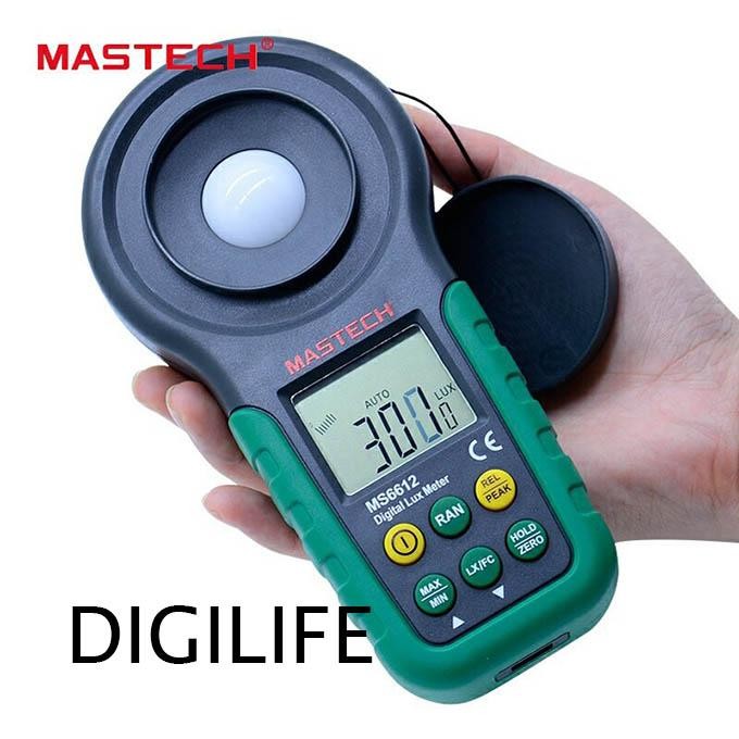 Jual Lux Meter Ms6612 Mastech Light Tester Luxmeter Fc Luxtester Ms ...