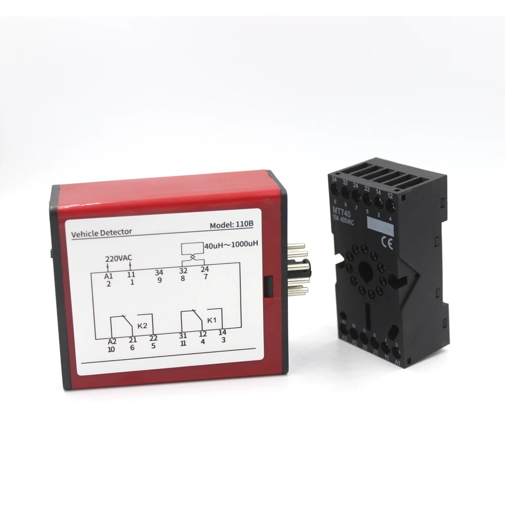 Jual Vehicle Loop Detector 220V Traffic Toll Gate Car Sensor Barrier ...