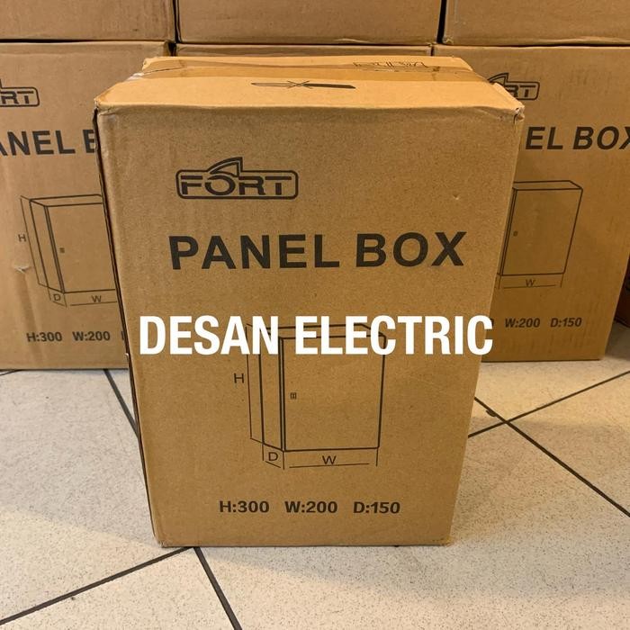Jual Box Panel Metal Indoor Size 30x20x15 Fort FMBI302015 | Shopee ...
