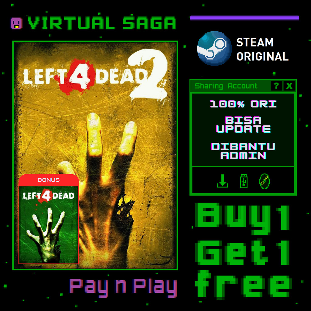 Jual Left 4 Dead 2 Sharing PC Game Original | Shopee Indonesia
