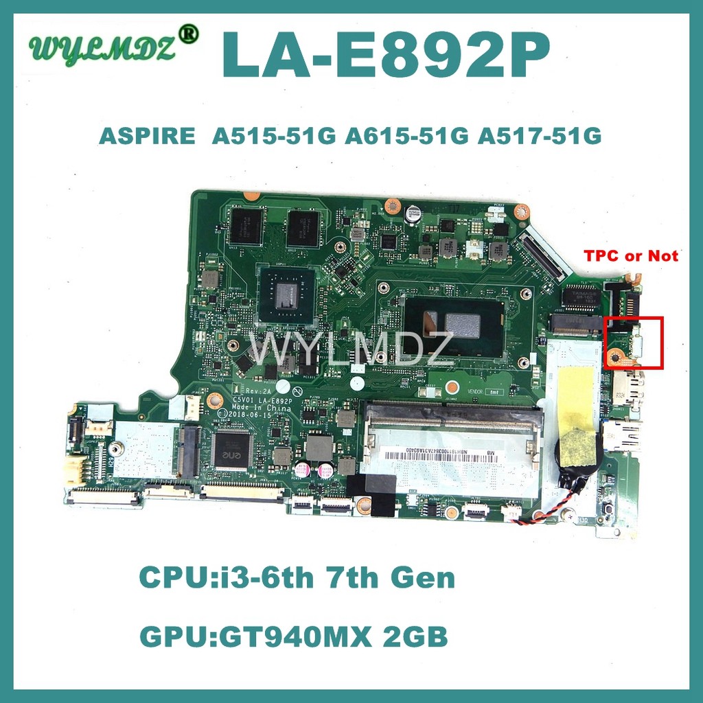 Acer Aspire 5 A515-51G-52LV Intel® Core™ i5 i5-7200U