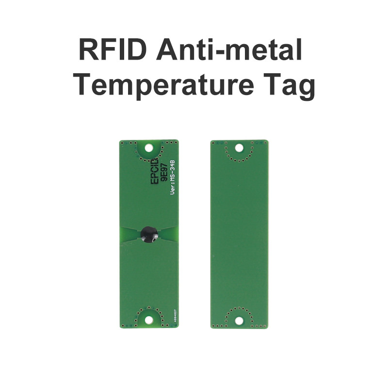 Jual UHF RFID Label Without Battery Fully Passive Temperature Sensor ...