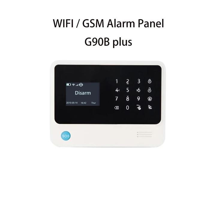 Jual Two-way Intercom G90B Plus WIFI GSM Alarm Panel APP Control French ...