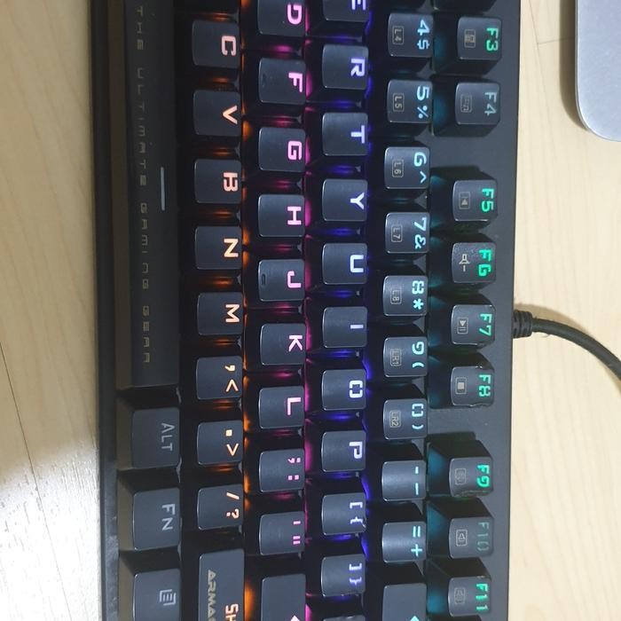 Jual (Expert) keyboard mechanical BEKAS Armageddon MKA 3C | Shopee ...