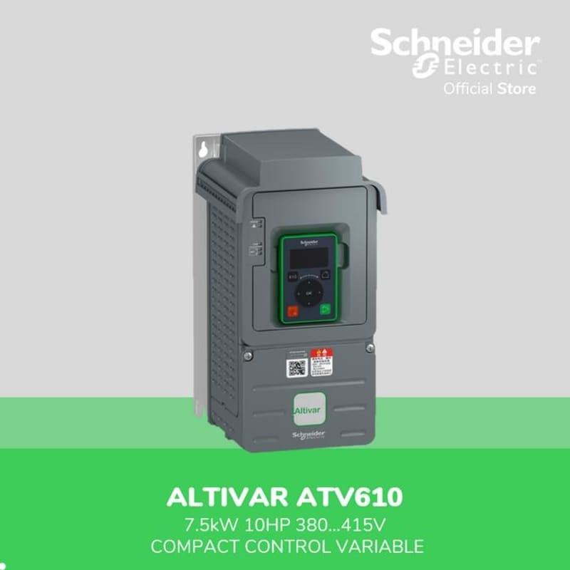 Jual Schneider Electric ATV610 VSD Inverter 7.5kW 10HP - ATV610U75N4 ...
