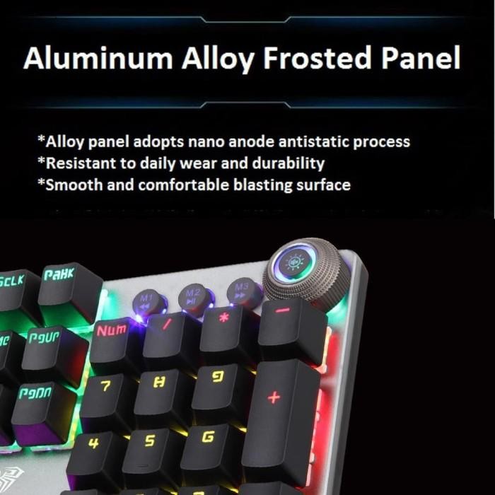 Jual (Expert) Keyboard Gaming Multimedia Mechanical AULA F2088 Hotswap ...
