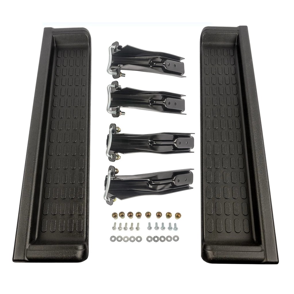 Jual Running Boards Nerf Bars Side Steps Step Rails FOR Jeep Wrangler ...